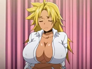 Anime Girl With Large Breasts Has Sex With Brother
